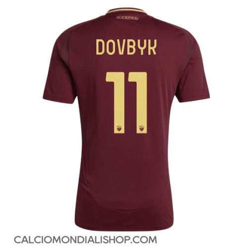 Maglie da calcio AS Roma Artem Dovbyk #11 Prima Maglia 2024-25 Manica Corta